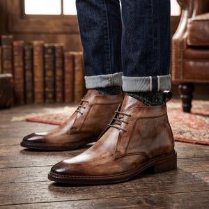 Classic Chukka Boots- Wooden in just €205.00