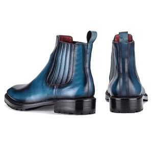 Chelsea Boots- Navy in just €205.00