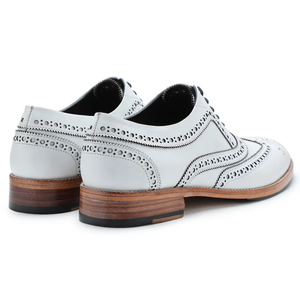 Wingtip Brogue Oxford- White in just €190.99