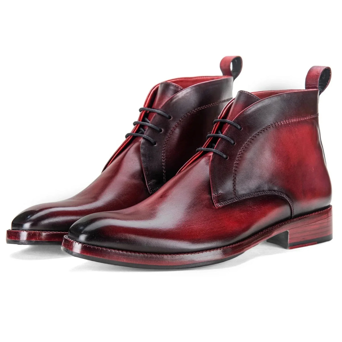 Chukka Boots- Wine Red in just €200.99
