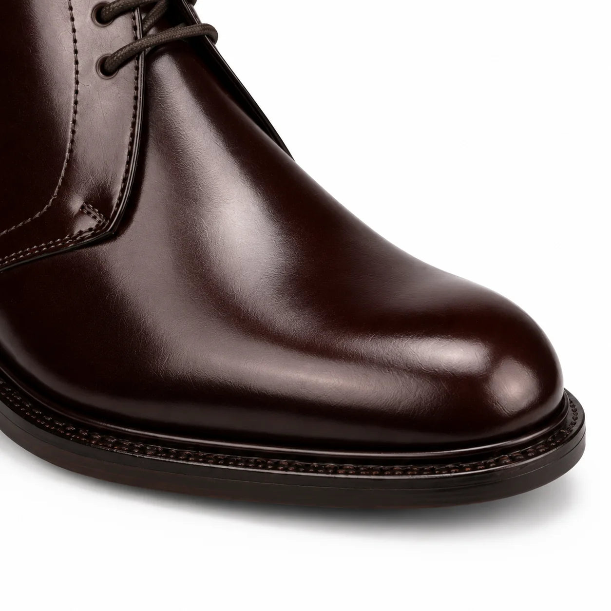 Bordeaux Leather Chukka Boots