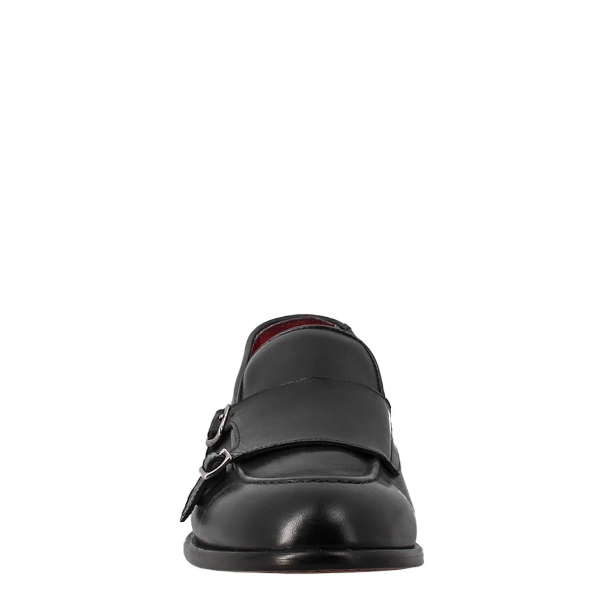 Black double buckle moccasin for men in just €189.99