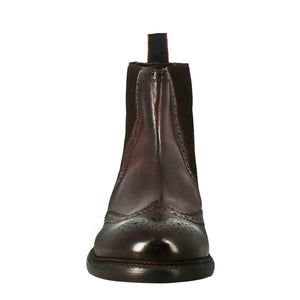 Candy ankle boot for men in bronze-coloured washed leather in just €199.99