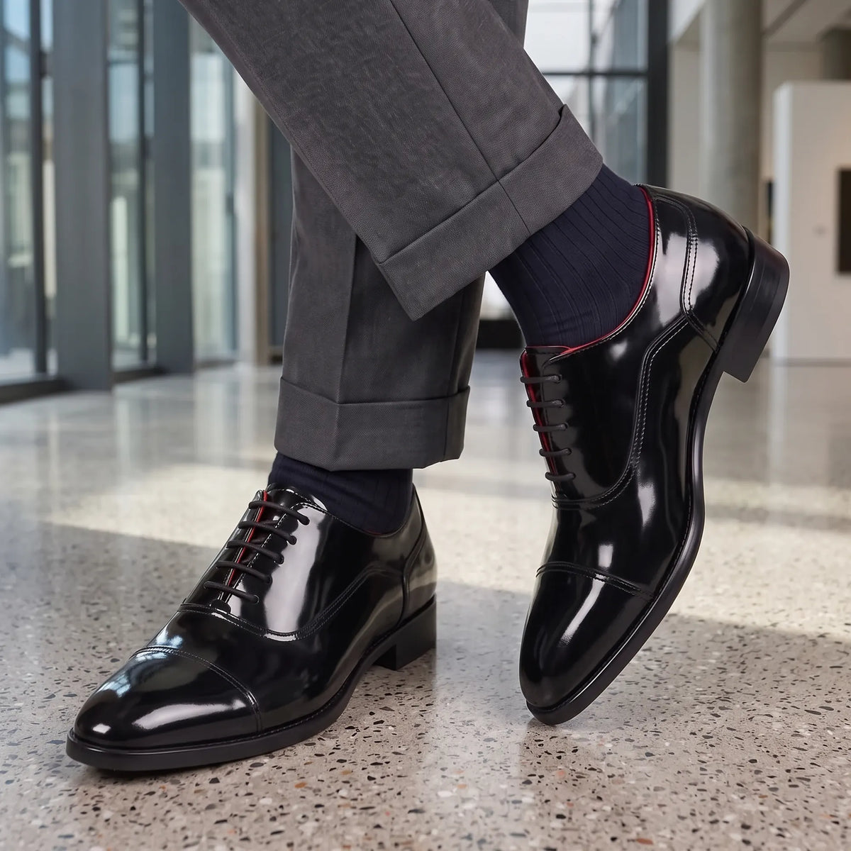 Captoe Oxford - Black in just £184.99