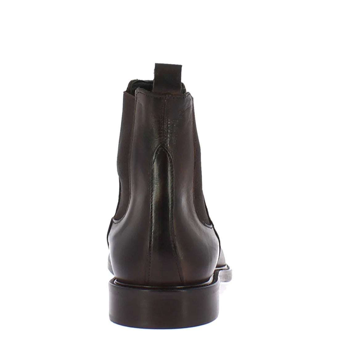 Classic men's handmade ankle boots in brown leather in just €232.99