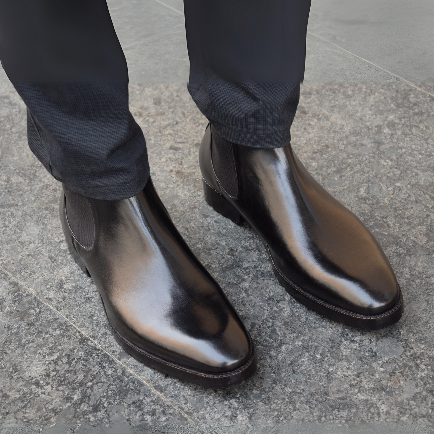 Mens Chelsea Boots- Black