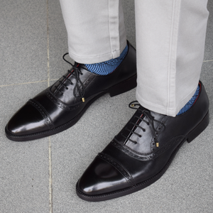 Classic Captoe Oxford - Black